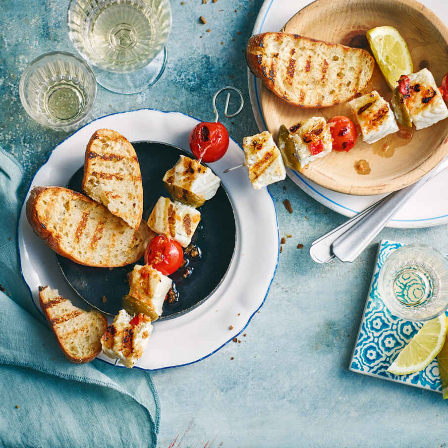 Würzige Fischspieße Rezept | Küchengötter Würzige Fischspieße Rezept | Küchengötter