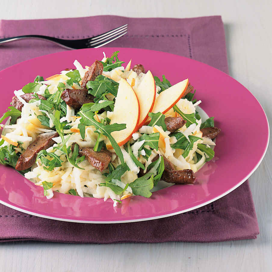 Selleriesalat mit Entenbrust Rezept | Küchengötter Selleriesalat mit Entenbrust Rezept | Küchengötter