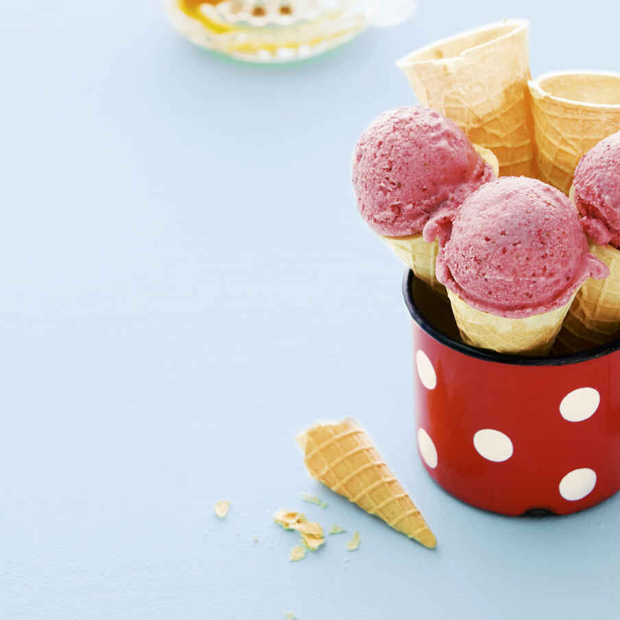 Schnelles Erdbeereis mit Mascarpone Rezept | Küchengötter Schnelles Erdbeereis mit Mascarpone Rezept | Küchengötter