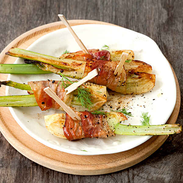 Fenchel in Speck Rezept | Küchengötter