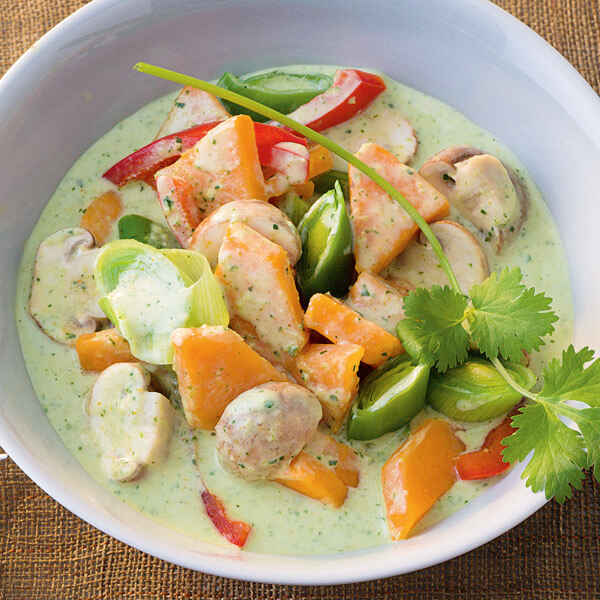 Lauchcurry mit Pilzen Rezept | Küchengötter Lauchcurry mit Pilzen Rezept | Küchengötter