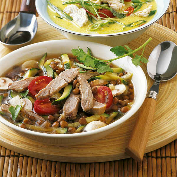 Entensuppe mit Linsen Rezept | Küchengötter Entensuppe mit Linsen Rezept | Küchengötter