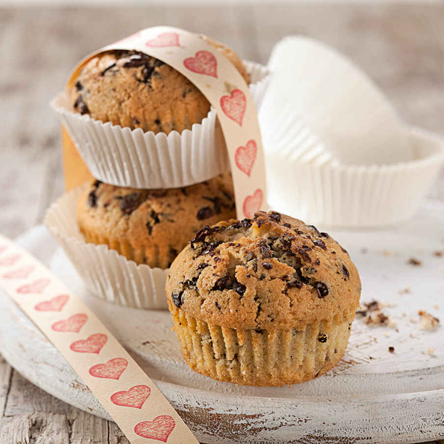 Stracciatella-Muffins mit Tonkabohnen Rezept | Küchengötter