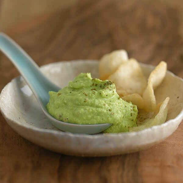 Avocado wasabi dip rezept k cheng tter