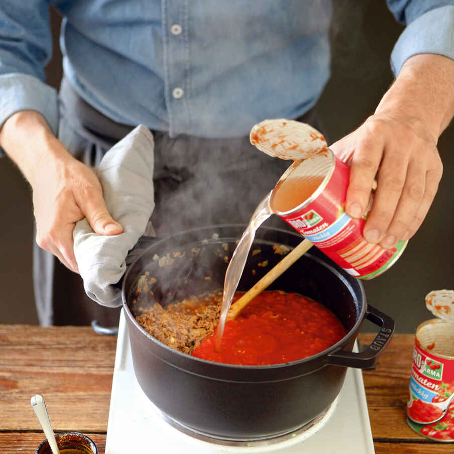 Chili con Carne mit Kakao Rezept Küchengötter