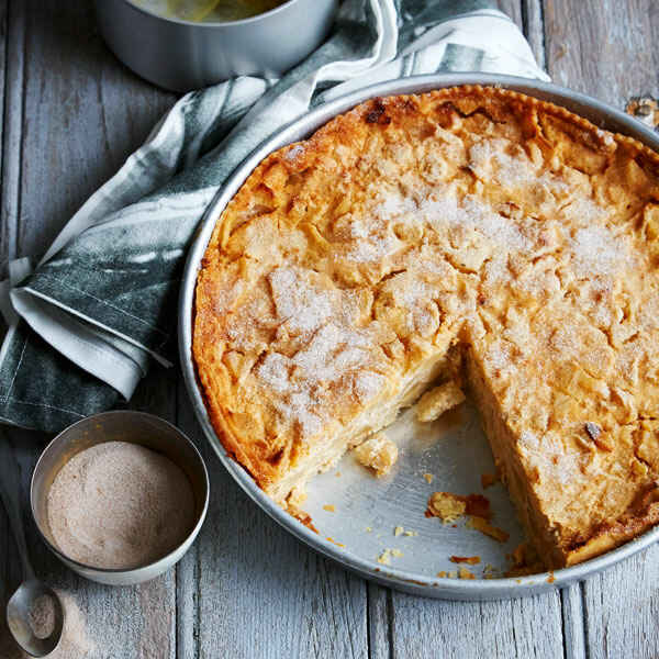 Apfelrahmkuchen Rezept | Küchengötter Apfelrahmkuchen Rezept | Küchengötter