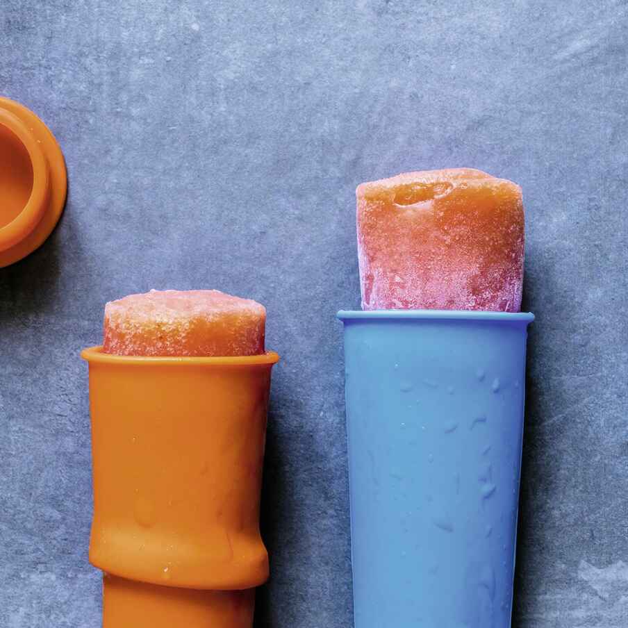 Orangen-Eis am Stiel Rezept | Küchengötter Orangen-Eis am Stiel Rezept | Küchengötter