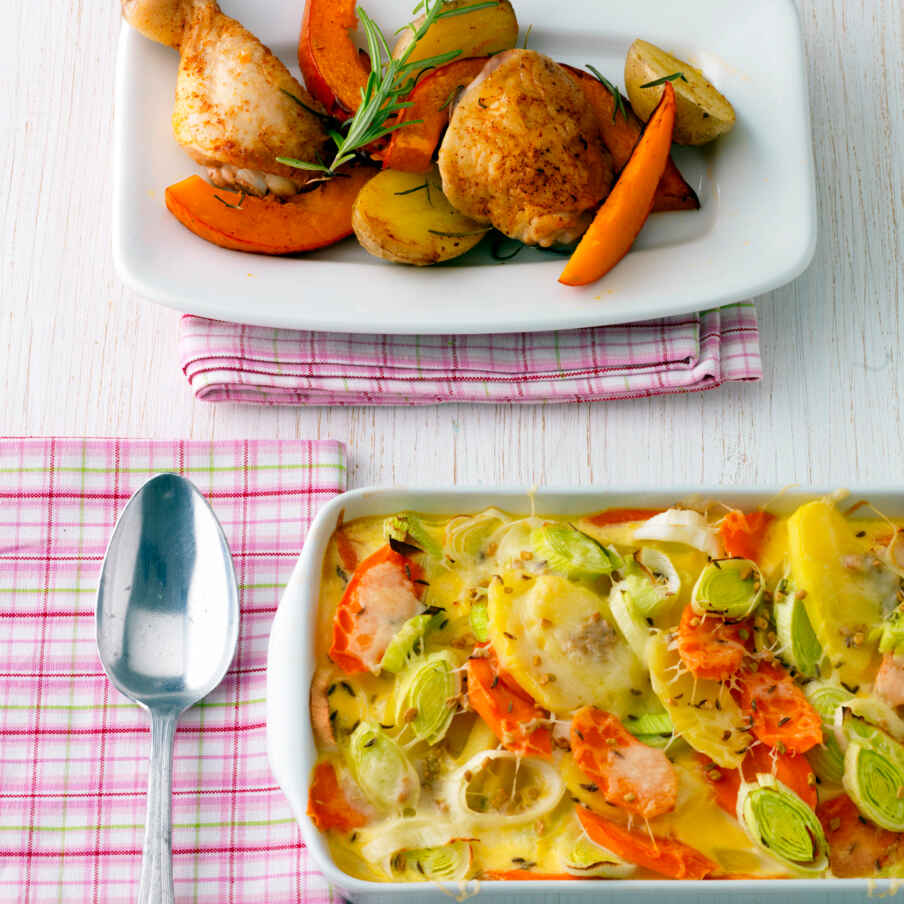 Orientalisches Gemüsegratin Rezept | Küchengötter Orientalisches Gemüsegratin Rezept | Küchengötter