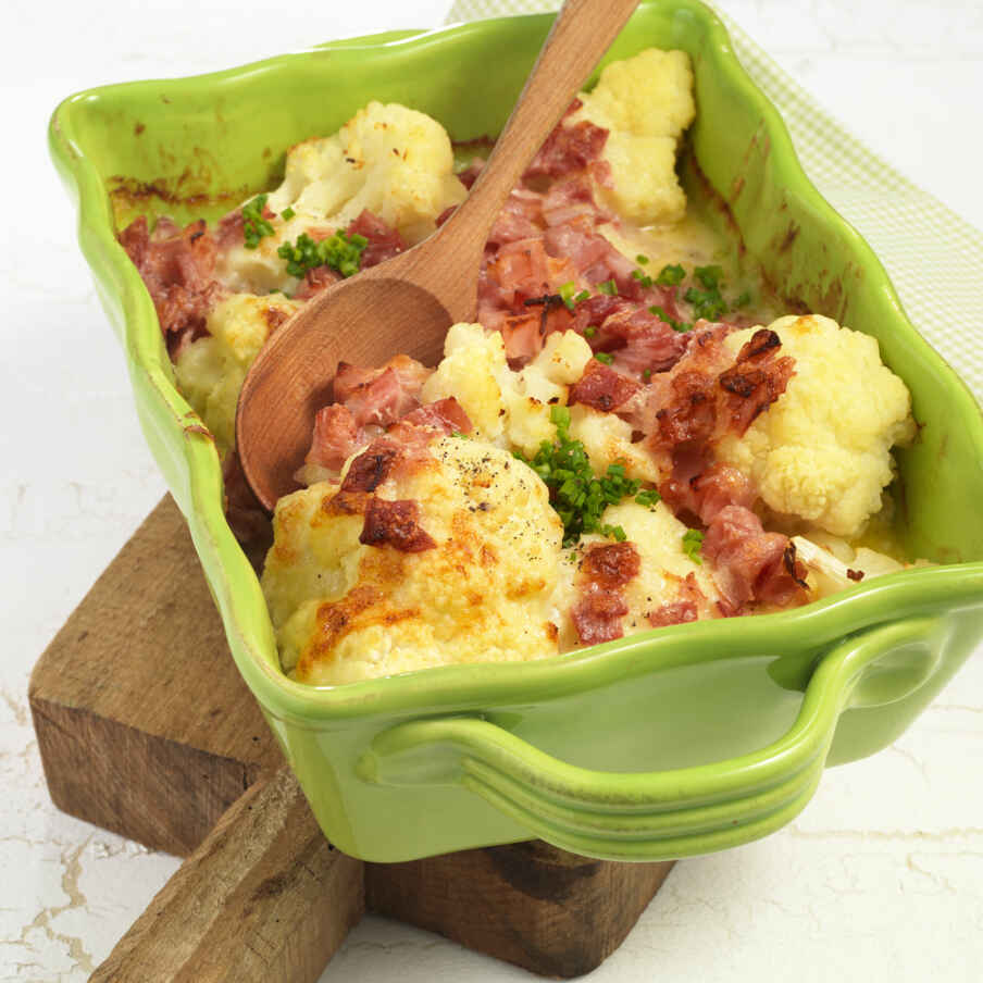 Blumenkohlgratin Rezept | Küchengötter Blumenkohlgratin Rezept | Küchengötter