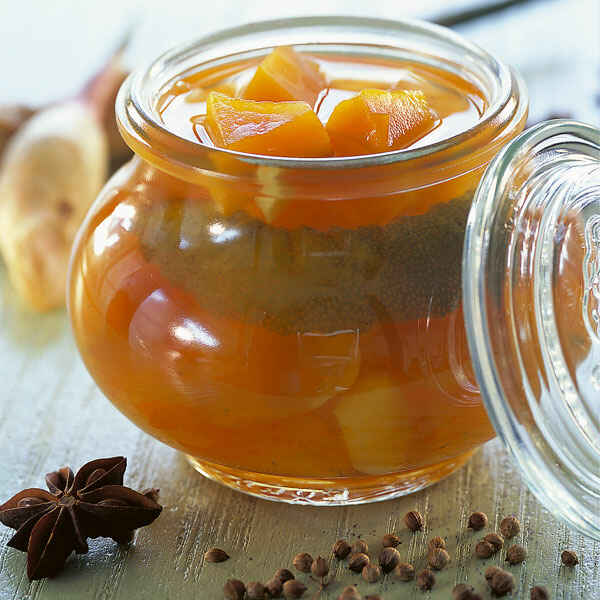 Süß-saurer Kürbis Rezept | Küchengötter Süß-saurer Kürbis Rezept | Küchengötter