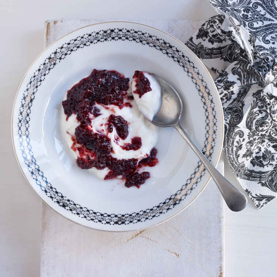 Bratapfel-Brombeer-Konfitüre Rezept | Küchengötter Bratapfel-Brombeer-Konfitüre Rezept | Küchengötter