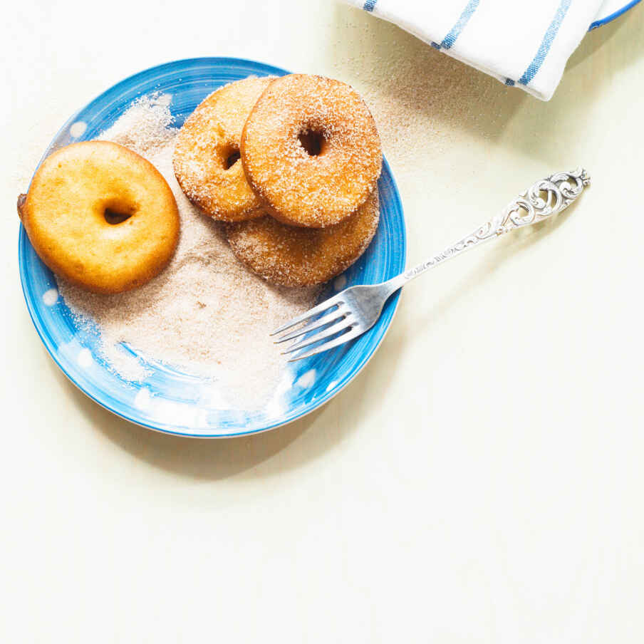 Apfelkücherl mit hellem Bier Rezept | Küchengötter Apfelkücherl mit hellem Bier Rezept | Küchengötter