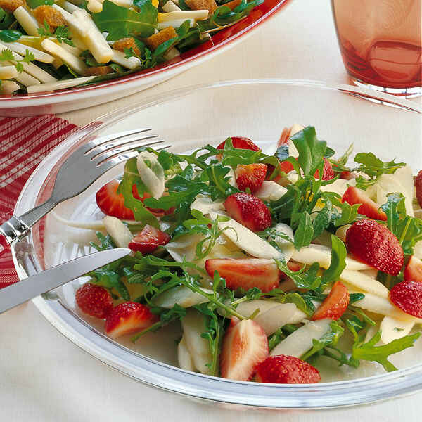 Spargel mit Vanilledressing Rezept | Küchengötter Spargel mit Vanilledressing Rezept | Küchengötter