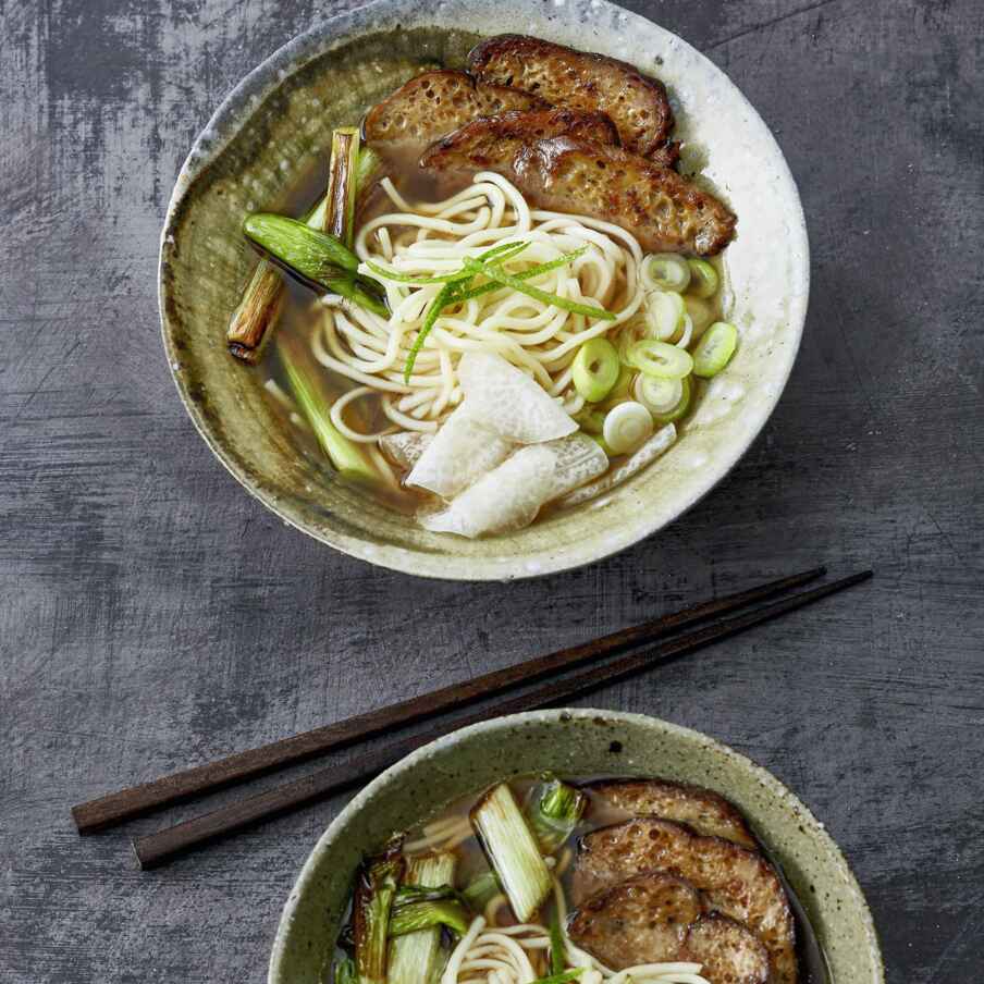 SeitanRettichRamen Rezept Küchengötter