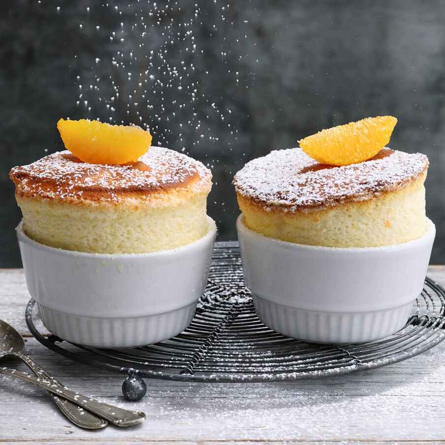 Quark-Soufflé mit Orange Rezept | Küchengötter Quark-Soufflé mit Orange Rezept | Küchengötter