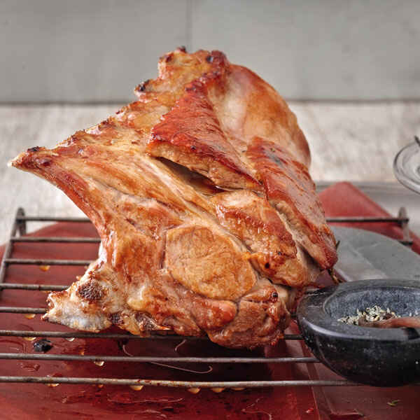 Kalbskotelett mit grünem Pfeffer und Vanille Rezept | Küchengötter Kalbskotelett mit grünem Pfeffer und Vanille Rezept | Küchengötter