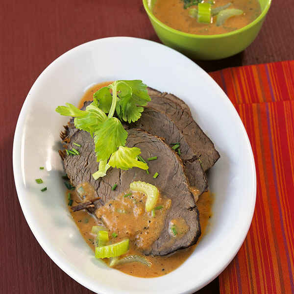 Rinderbraten mit Orangenaroma Rezept | Küchengötter