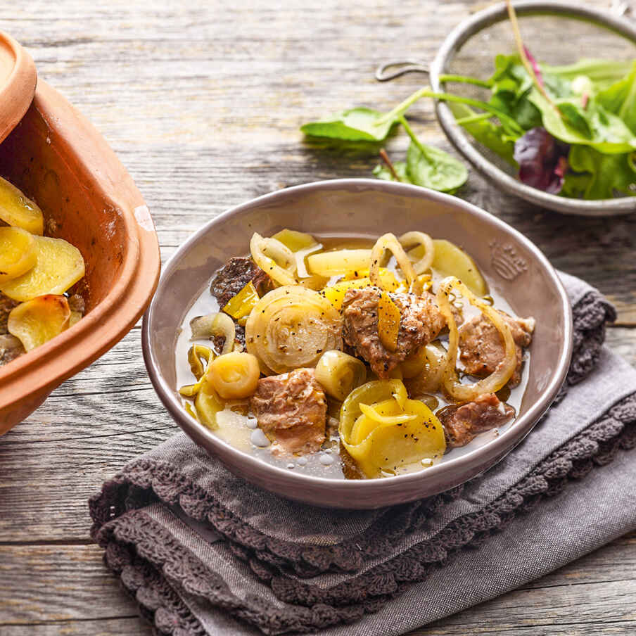 Elsässer Baeckeoffe Rezept | Küchengötter Elsässer Baeckeoffe Rezept | Küchengötter