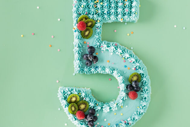 Number Cakes Zahlen dekorieren