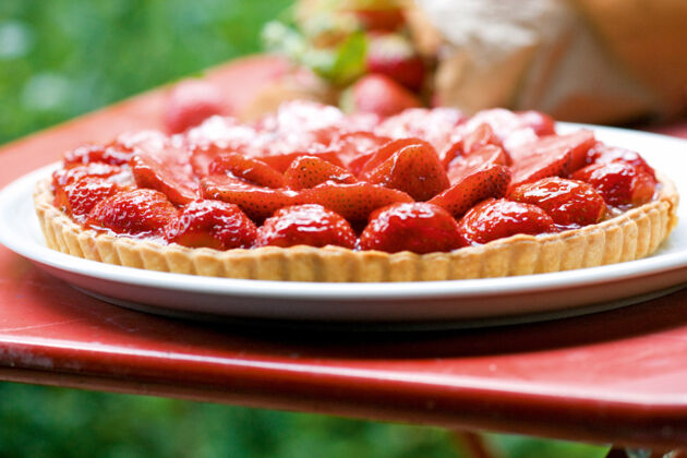 Erdbeeren Unterseite Rezepte Kuchen