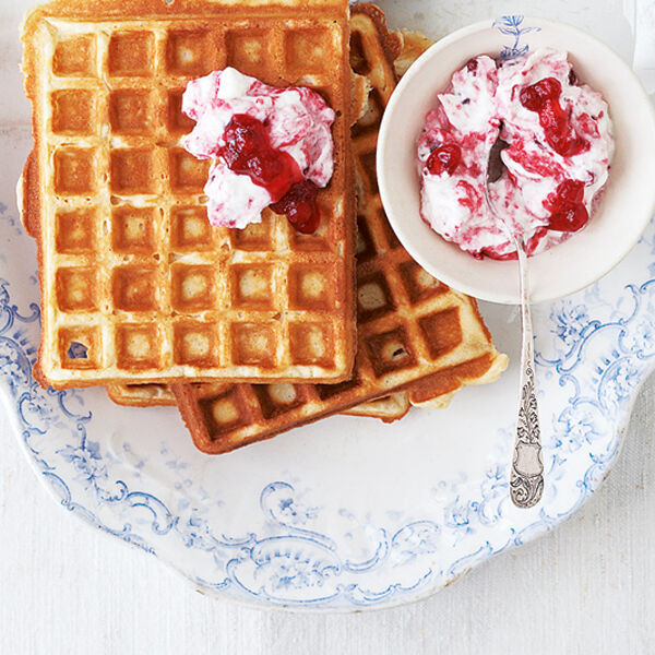 zimt waffeln rezept kuchengotter