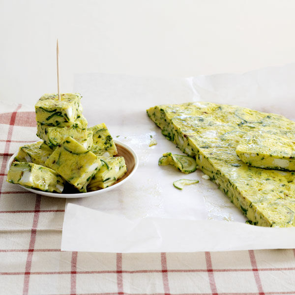 Vegetarische Zucchini Frittata Rezept Kuchengotter 