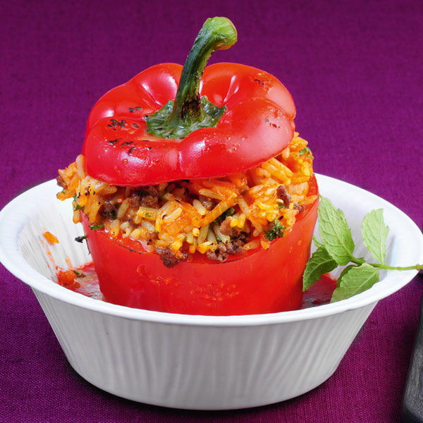 Gefullte Paprikaschoten Rezept Kuchengotter