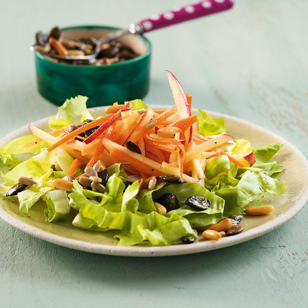 Endivien Mohren Apfel Salat Rezept Kuchengotter 