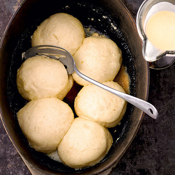 Dampfnudeln Aus Dem Brater Rezept Kuchengotter 