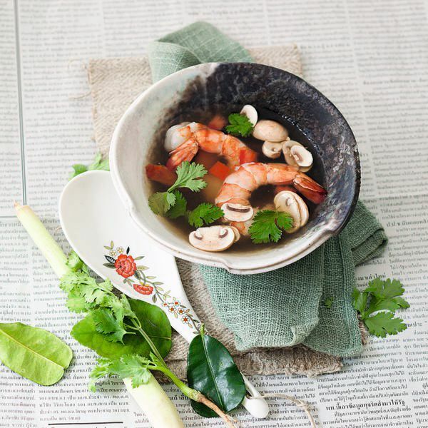 Garnelen Zitronengras Suppe Rezept Kuchengotter 