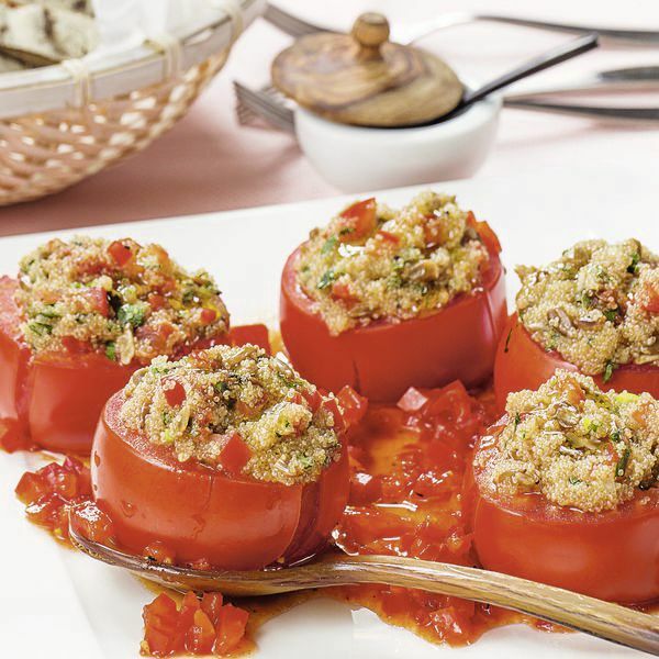 Tomaten Mit Amaranthfullung Rezept Kuchengotter