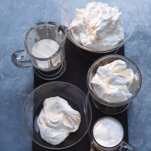 Sahne LebensmittelWarenkunde Küchengötter