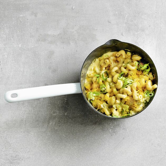 Glutenfreier mac und kaese im topftopf