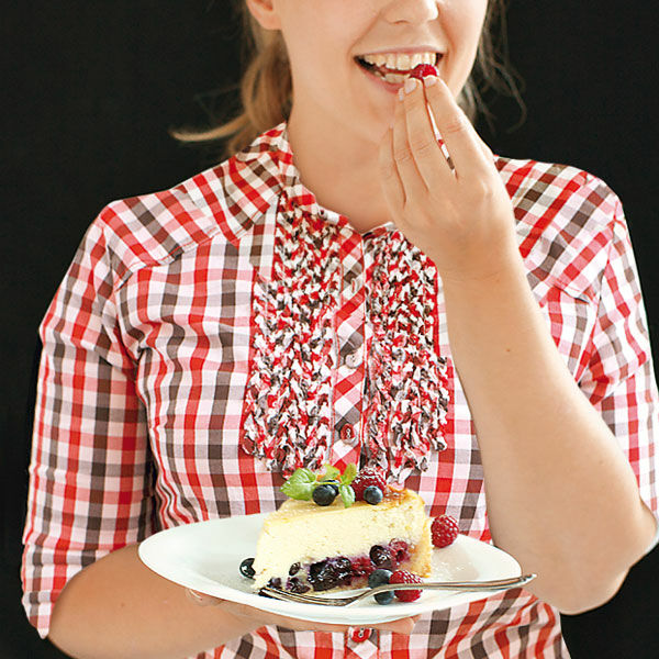 Veganer Kasekuchen Mit Obst Rezept Kuchengotter 