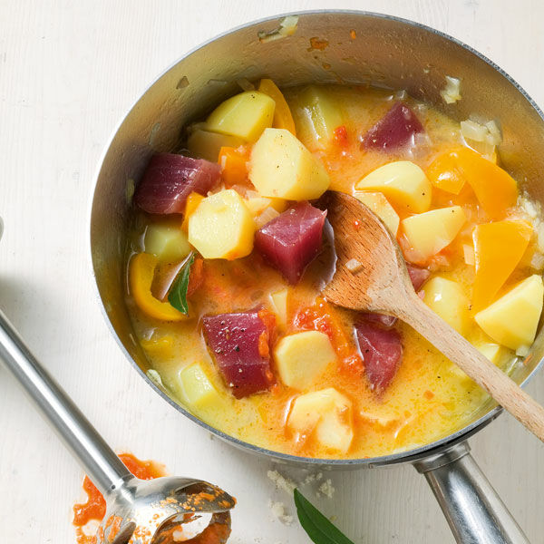 Baskischer Thunfischtopf Rezept Kuchengotter 