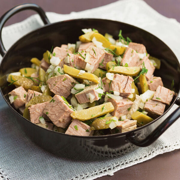 Rindfleischsalat Rezept Kuchengotter 