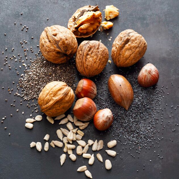 Nüsse und Samen Paleo Diät