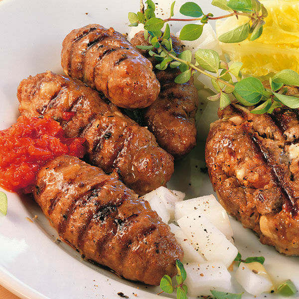 hackfleischrollchen cevapcici rezept kuchengotter