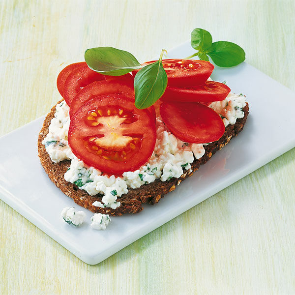 Tomaten Frischkase Brot Rezept Kuchengotter 