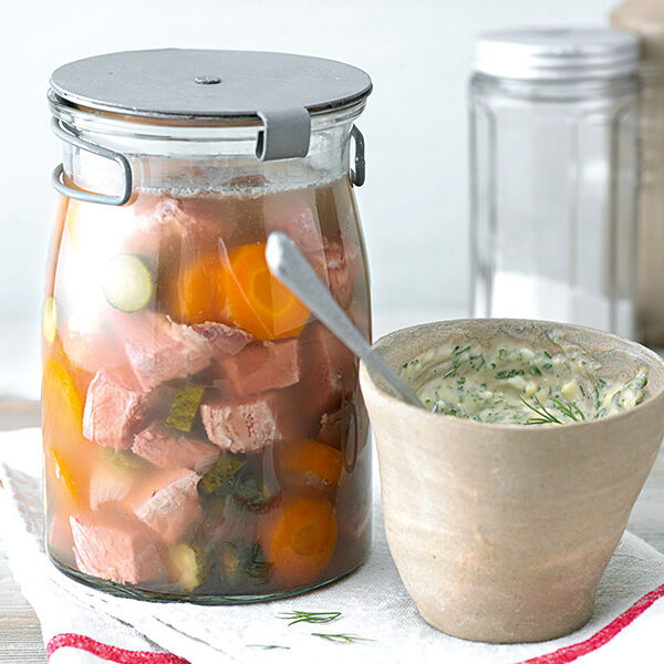 Sauerfleisch Mit Remoulade Rezept Kuchengotter 