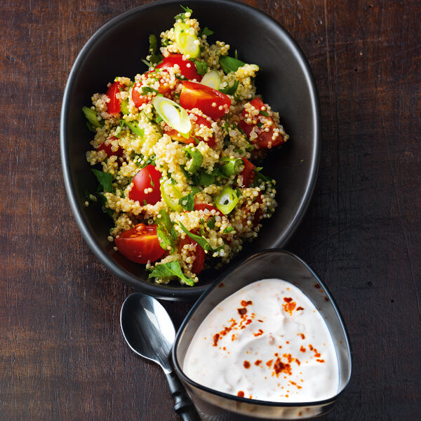 Petersilien Quinoa Salat Rezept Kuchengotter 