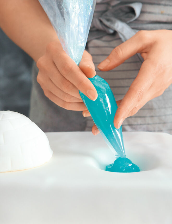 Torten dekorieren Piping-Gel Torten dekorieren Piping-Gel