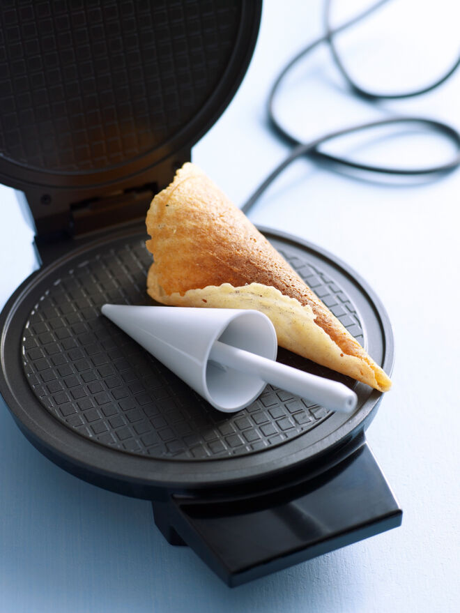 Eis selber machen Tipps und Tricks Waffelautomat