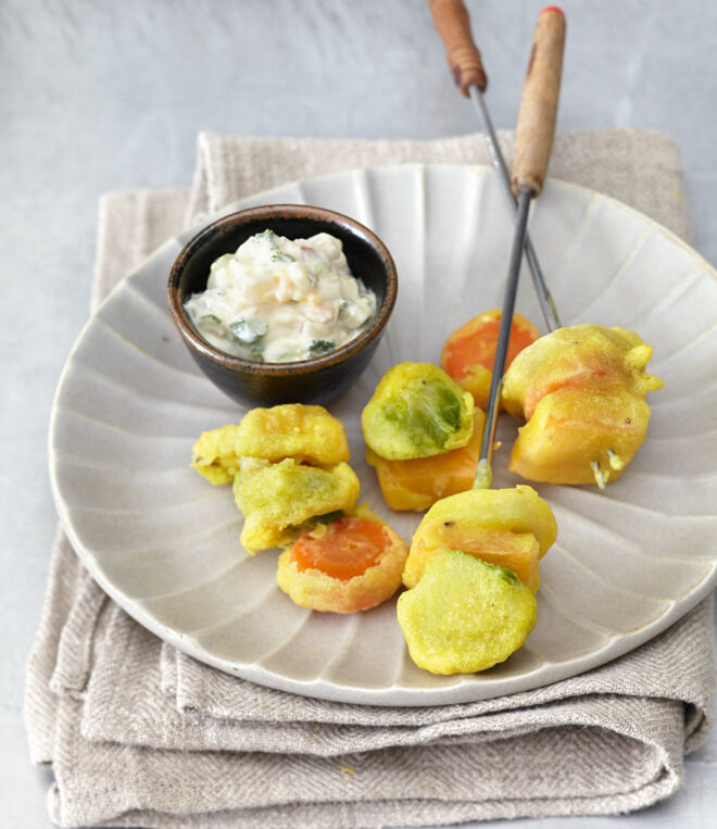 Herbstliches Gemüsefondue
