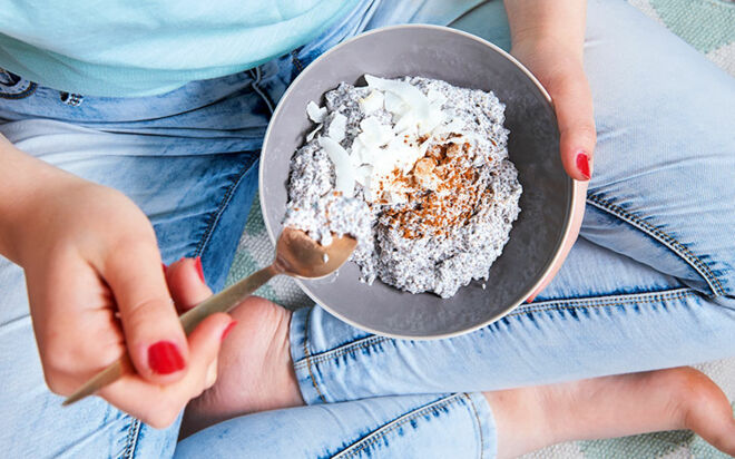 Heißhunger stoppen Chia-Vanille-Pudding Heißhunger stoppen Chia-Vanille-Pudding