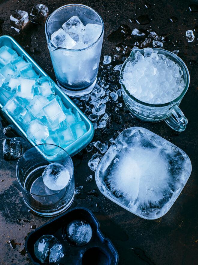 Cocktails Eiswürfel Cocktails Eiswürfel