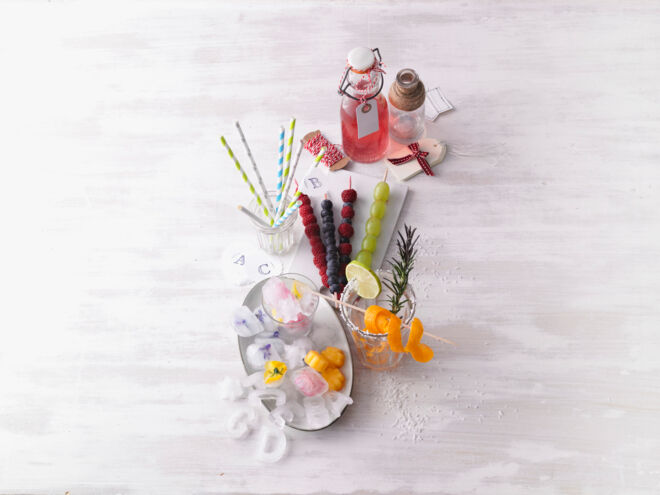 Cocktails Fruchtspieße Cocktails Fruchtspieße