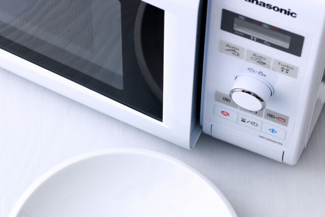 Kochen in der Mikrowelle