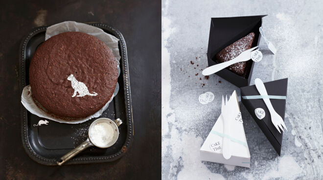 Geschenke aus der Küche Schokoladentarte kreativ verpacken Geschenke aus der Küche Schokoladentarte kreativ verpacken