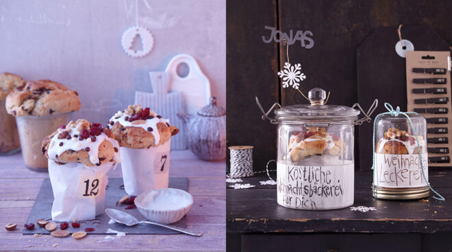 Geschenke aus der Küche Panettone als Geschenk verpacken Geschenke aus der Küche Panettone als Geschenk verpacken